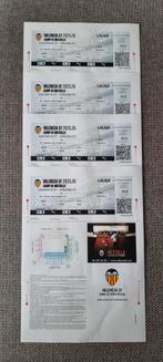 4 tickets Valencia Girona op zondag 26 April, Drie personen of meer