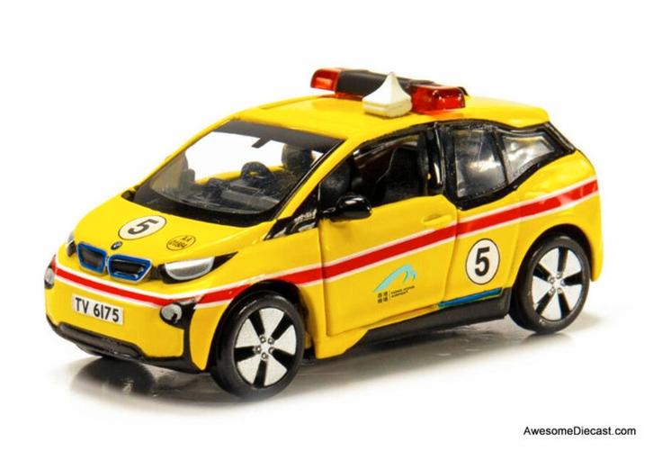 BMW i3 van Tiny. 1/64 Hong Kong Airport, Hobby en Vrije tijd, Modelauto's | Overige schalen, Nieuw, Auto, Ophalen of Verzenden