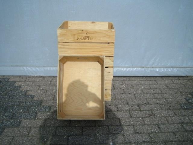 4 Houten Kistjes., Ophalen of Verzenden