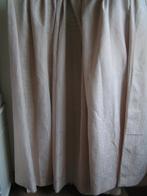 2 creme gordijnen nr FF 1111, 100 tot 150 cm, Verzenden, Zo goed als nieuw, Crème