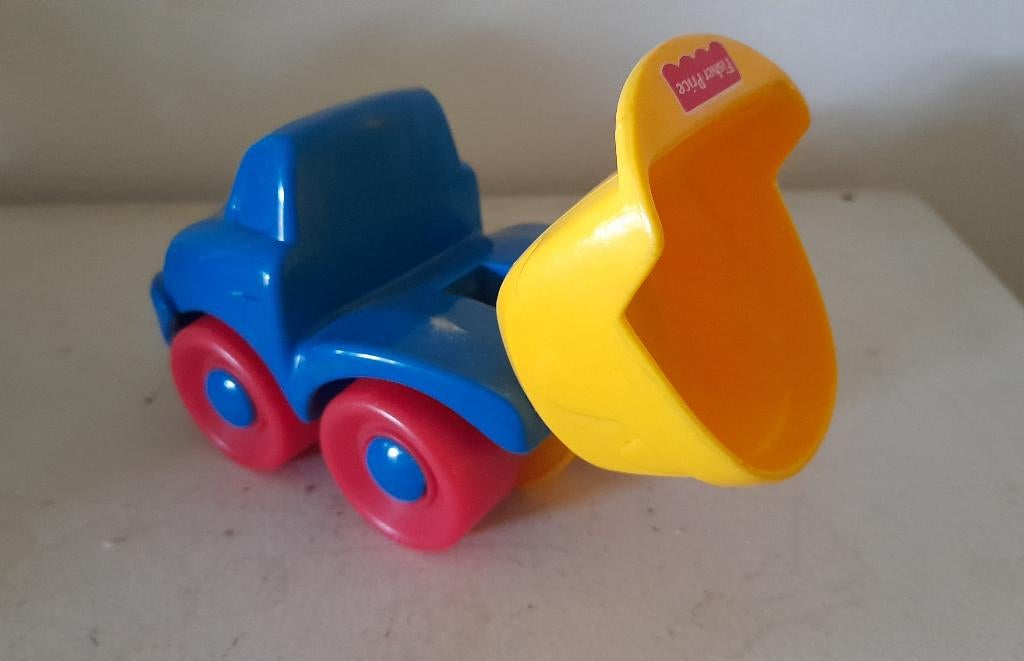 Fisher-Price Happy Dump Truck / Kiepwagen, Ophalen of Verzenden, Gebruikt, Auto of Voertuig