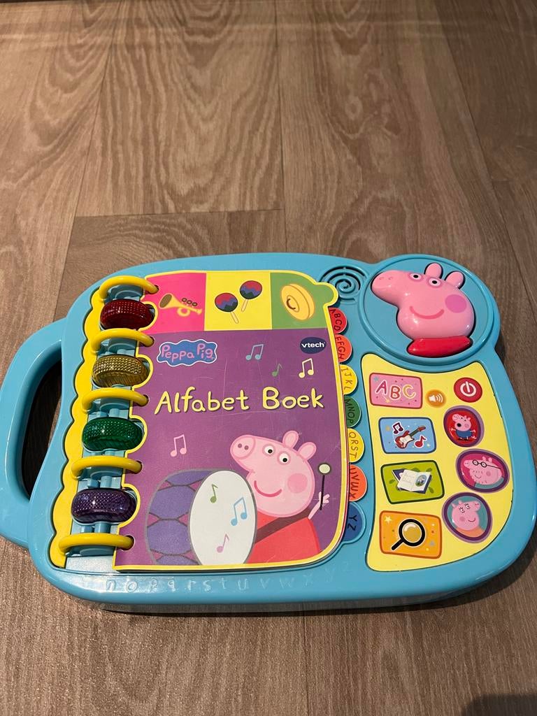 Vtech Peppa Pig Alfabet Boek, Ophalen of Verzenden, Nieuw, Met licht