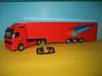 VOLVO-Demo  FH-12  met oplegger  Herpa/Albedo, Ophalen of Verzenden, Zo goed als nieuw, Bus of Vrachtwagen, Herpa