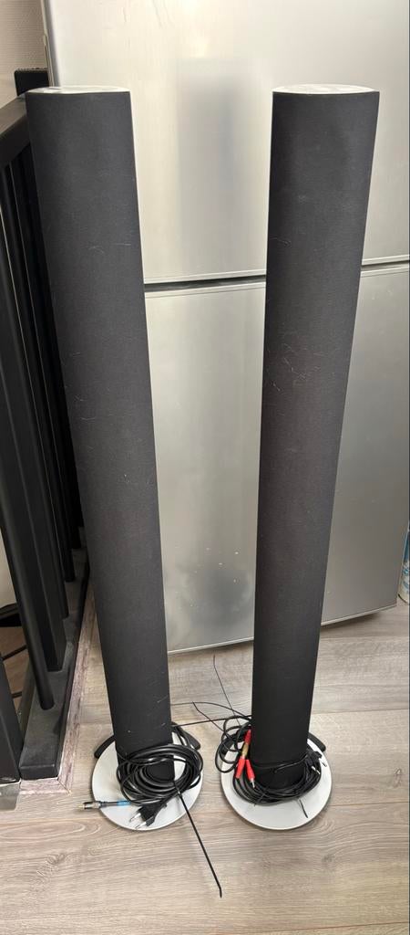 Bang & Olufsen BeoLab 6000 speakers, Gebruikt, 60 tot 120 watt, Front, Rear of Stereo speakers, Ophalen
