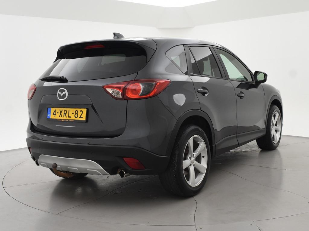 Mazda CX-5 2.2D 150 PK AUT. + LEDER | TREKHAAK | NAVIGATIE |, Auto's, Gebruikt, 4 cilinders, 2191 cc, Origineel Nederlands