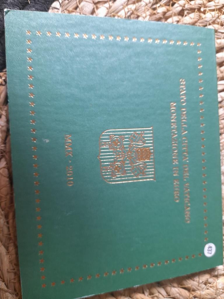 Vaticaanstad euromunten set 2010 Benedictus XVI, Postzegels en Munten, Ophalen