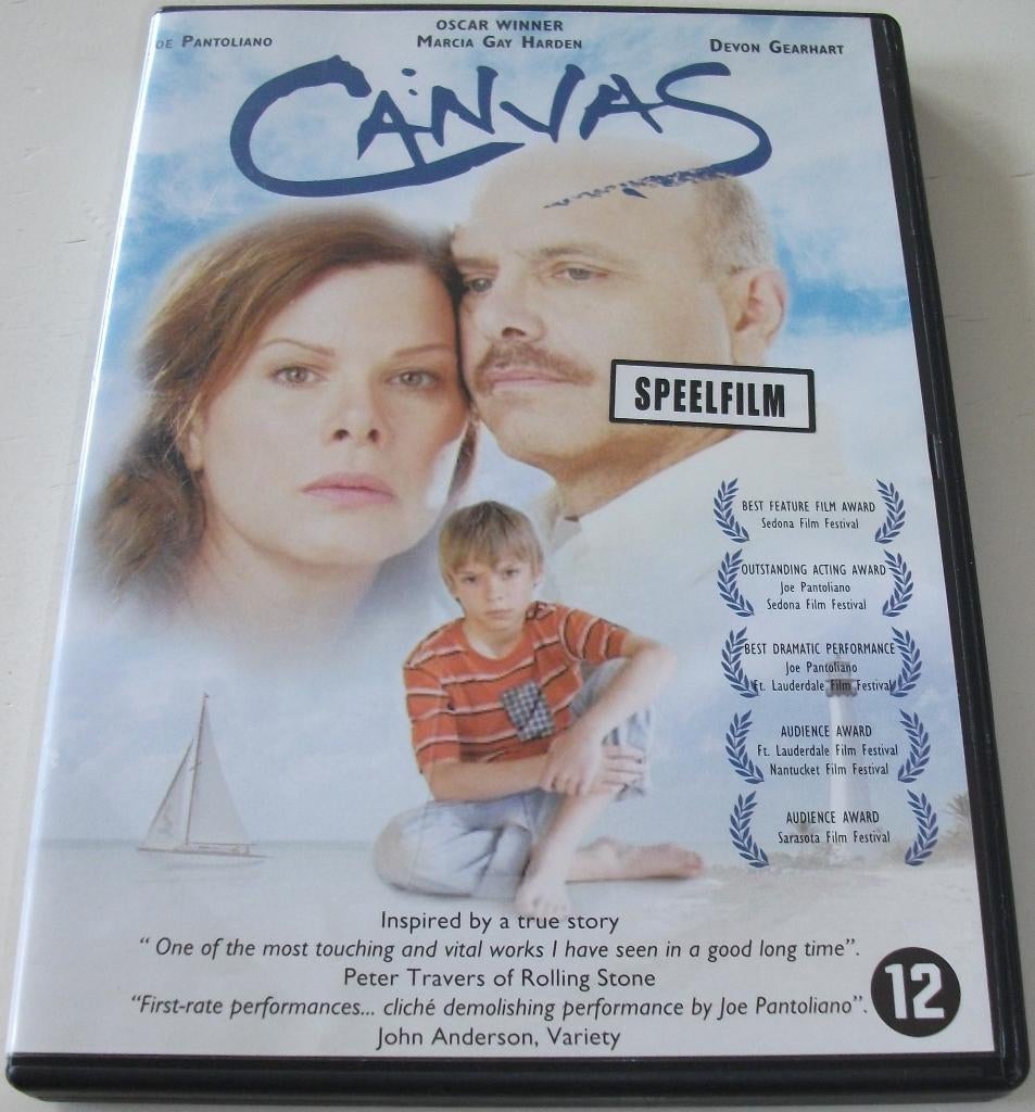 Dvd *** CANVAS *** Inspired by a True Story, Vanaf 12 jaar, Ophalen of Verzenden, Gebruikt, Waargebeurd drama
