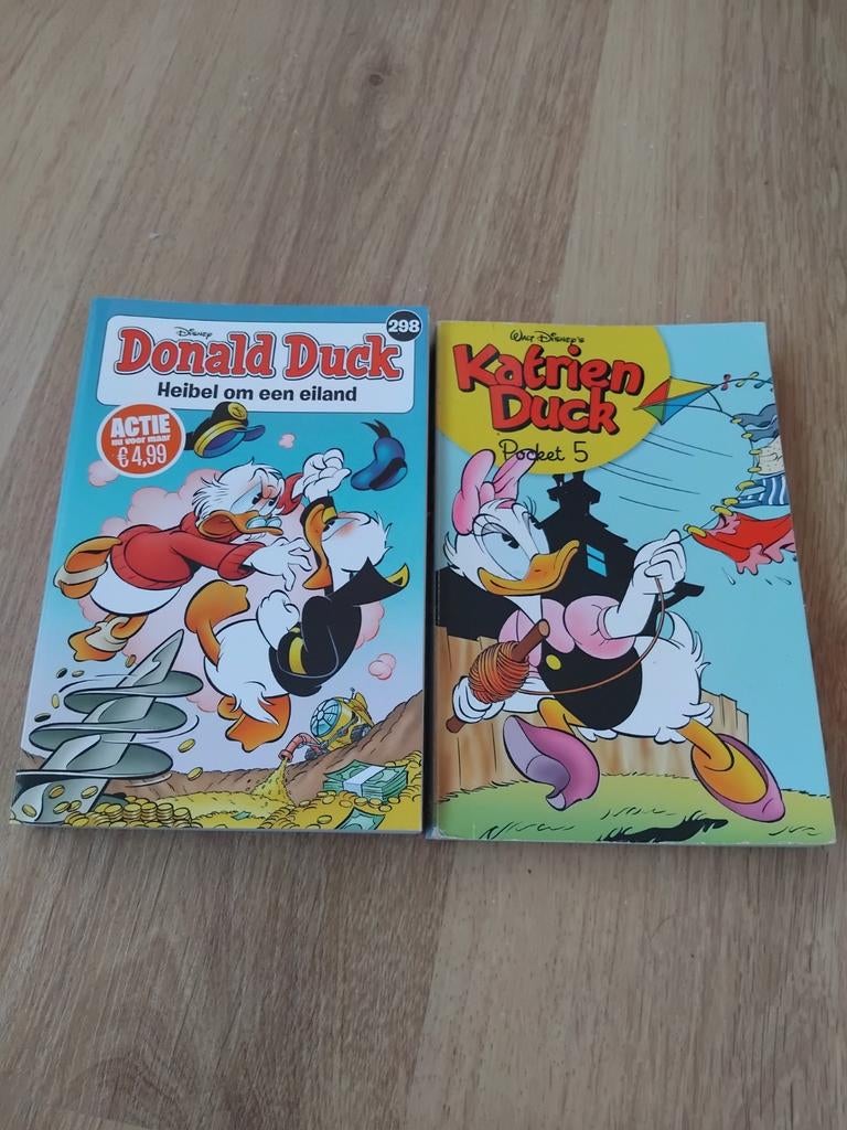 Donald Duck en Katrien Duck stripboeken - Diverse edities, Boeken, Stripboeken, Meerdere stripboeken, Ophalen, Gelezen, Walt Disney