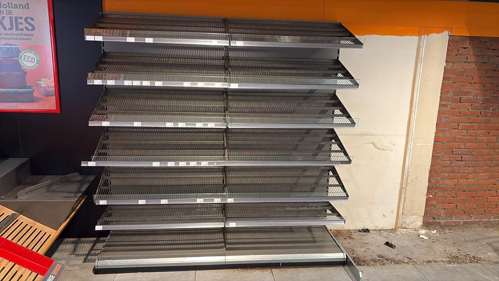 Broodrek / Winkelrek - 200x200x65 cm, Ophalen