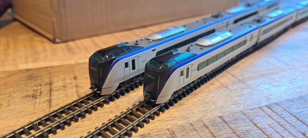 Kato 10-1834 en 10-1836 E353 Azusa/Kaiji Treinstellen, Hobby en Vrije tijd, Modeltreinen | N-Spoor, Overige merken, Treinset, Gelijkstroom