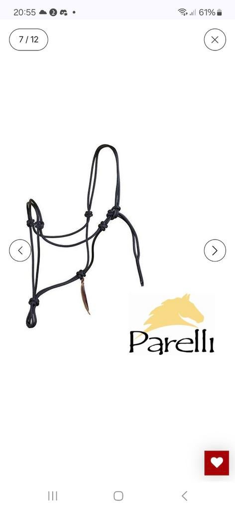 Gezocht Parelli touwhalster en leadrope, Dieren en Toebehoren, Ophalen, Overige soorten