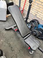 Complete Homegym! 140kg, squat, bench, deadlift, cable pull, Ophalen, Gebruikt, Benen