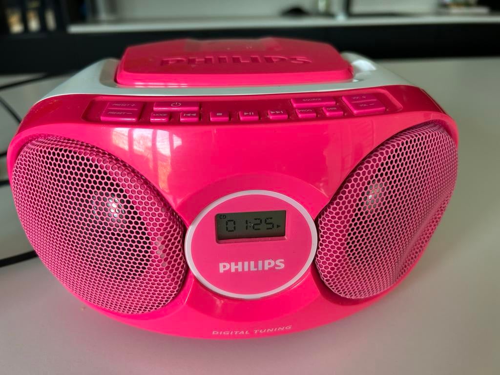 Philips radio cd speler voor tienerkamer, Ophalen, Philips, Gebruikt, Draagbaar