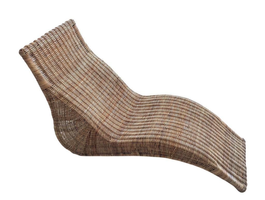 IKEA Karlskrona Chaise Longue - Karl Malmvall (Jaren '90), Ophalen, Gebruikt, Eenpersoons, Vintage, Scandinavisch, Natuurlijk