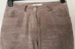 Bison suède pantalon maat 38[v], Maat 38/40 (M), Beige, Ophalen of Verzenden, Zo goed als nieuw