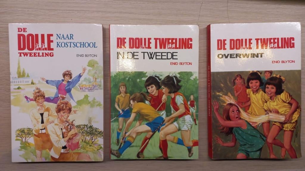 de dolle tweeling Enid Blyton, Boeken, Kinderboeken | Jeugd | 10 tot 12 jaar, Ophalen of Verzenden, Gelezen, Enid Blyton
