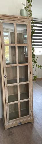 Riverdale vitrinekast, Ophalen, Minder dan 50 cm, Zo goed als nieuw, 150 tot 200 cm
