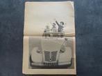 Citroën 2CV / ribbeltjes motorkap / 1959 / Afm. 42 x 29,3 cm, Boeken, Ophalen of Verzenden, Gelezen, Citroën, Onbekend