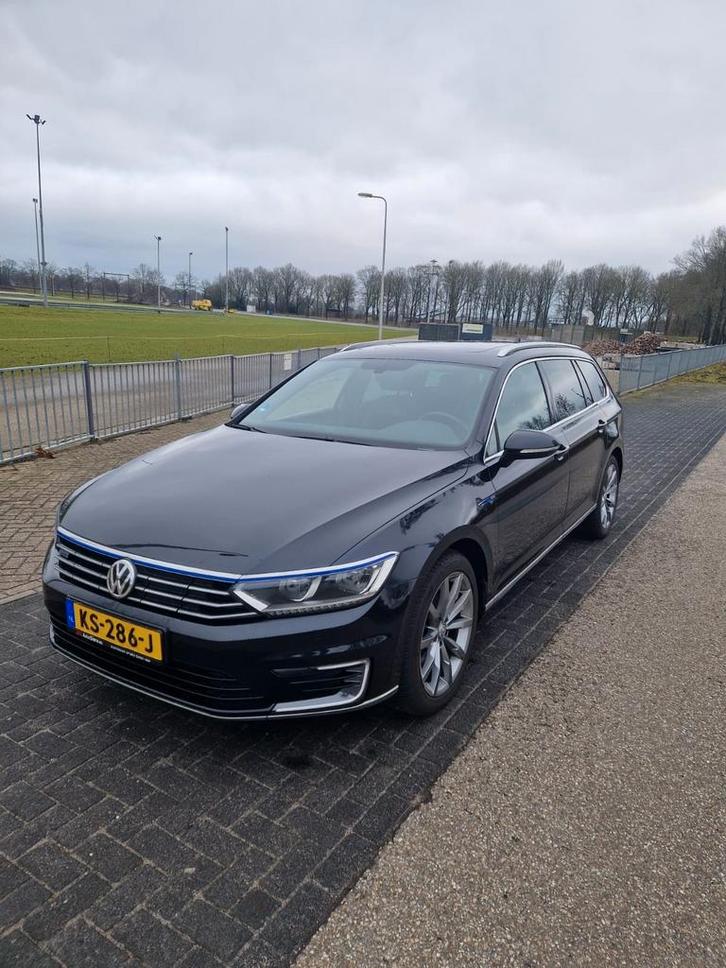 Volkswagen Passat 1.4 TSI 160KW GTE Phev VAR Dsg6 2016 Zwart, Auto's, Volkswagen, Particulier, Passat, ABS, Achteruitrijcamera