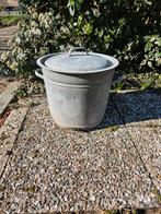 Oude zinken weckketel, Ophalen