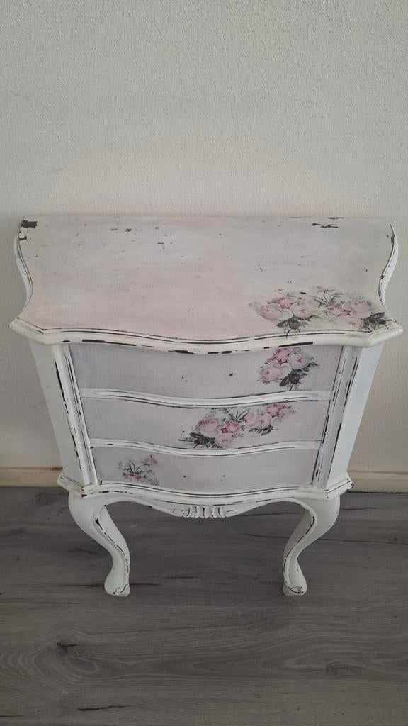 vintage kabinet ladenkast, Ophalen, Gebruikt, 50 tot 100 cm, 3 of 4 laden