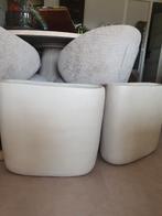 Mooie Still bloempotten 2 stuks met hydrokorrels, Ophalen, Gebruikt