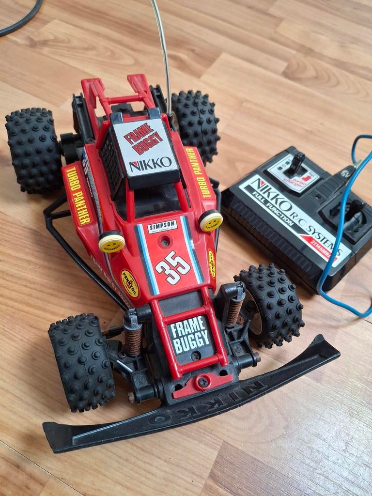 Nikko Turbo Panther bestuurbare auto, Ophalen of Verzenden, Gebruikt