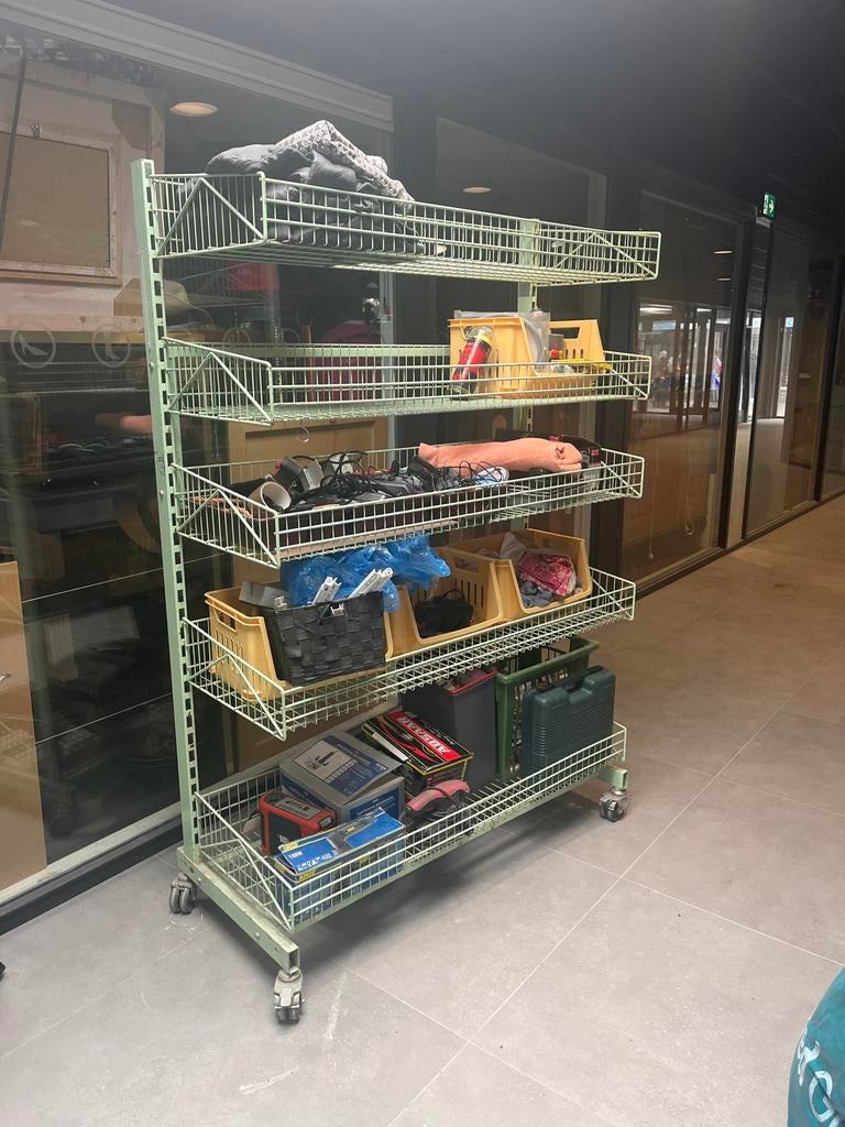 Industrieel rek met 5 etages, Ophalen, Gebruikt, Industrieel, X