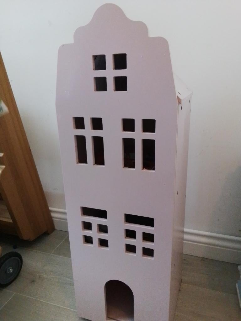 Poppenhuis hema grachtendpand, Ophalen, Gebruikt, Poppenhuis