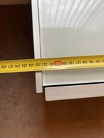 Prachtig TV meubel / dressoir laag - wit met glasplaat, Ophalen, 150 tot 200 cm, Minder dan 100 cm, 25 tot 50 cm