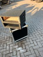 Nette stolpcase met 2 x 3HE binnenracken, Muziek en Instrumenten, Ophalen, Gebruikt, Speaker of Versterker, Flightcase