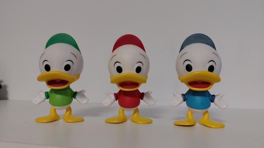 Disney neefjes poppetjes, Verzamelen, Poppetjes en Figuurtjes, Ophalen of Verzenden, Zo goed als nieuw