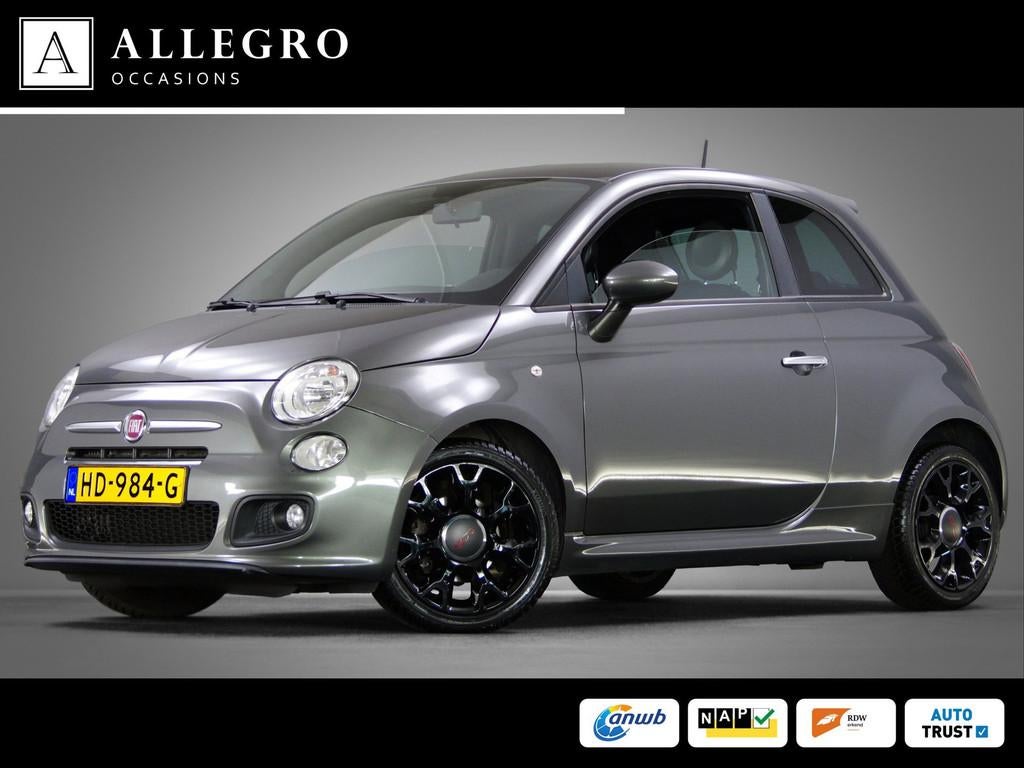 Fiat 500 0.9 TwinAir Turbo Sport (DIGITAL COCKPIT, SPORTSTOE, Voorwielaandrijving, Gebruikt, Start-stop-systeem, Leder en Stof