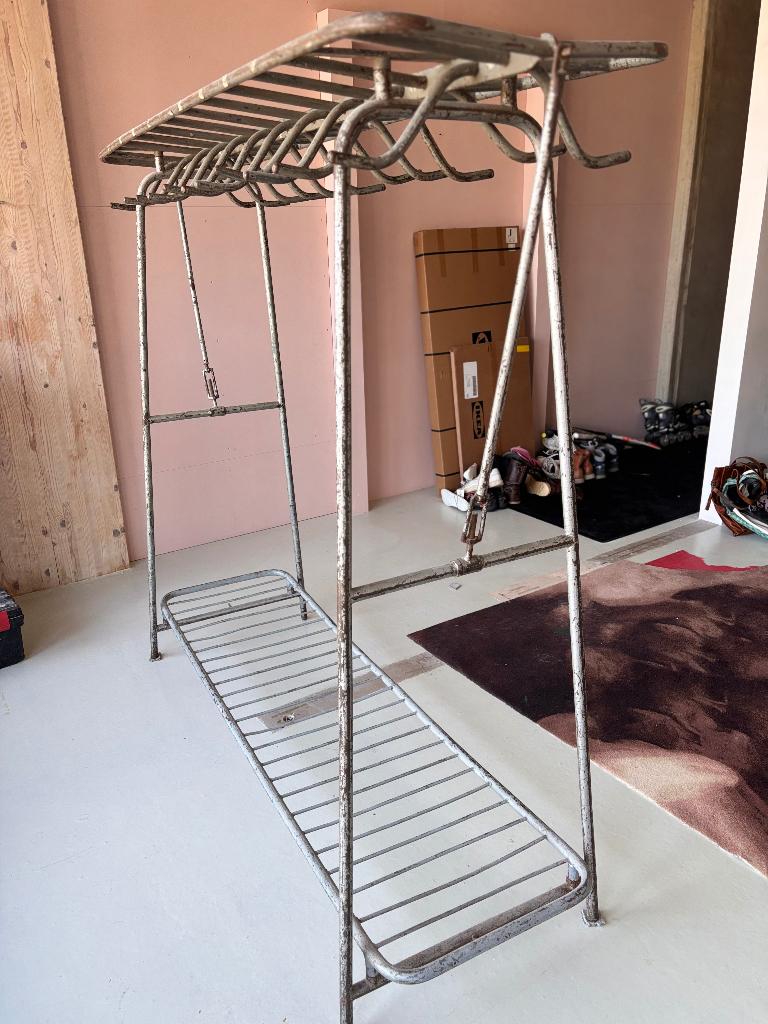 Industriële kapstok, Huis en Inrichting, Ophalen, Gebruikt, Minder dan 100 cm, Metaal