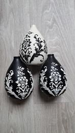 3 leuke vaasjes., Ophalen of Verzenden, Overige kleuren, Minder dan 50 cm