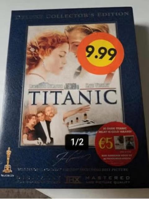 4DVD-Box - Titanic (Deluxe Edition), Cd's en Dvd's, Dvd's | Drama, Zo goed als nieuw, Alle leeftijden, Ophalen of Verzenden