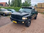 Dodge RAM 1500 1999 5.2 V8, Auto's, Bestelauto's, Automaat, Stof, Trekhaak, Zwart