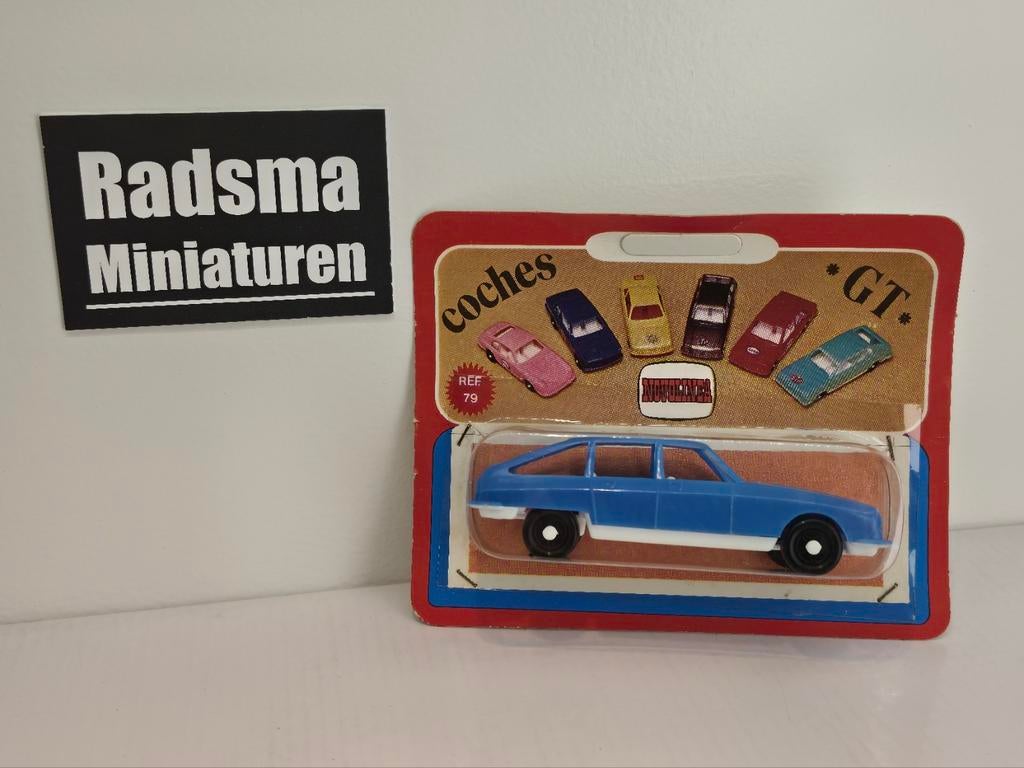 Vintage Novolinea Citroën GS Nr:79  Plastic oud speelgoed, Overige merken, Auto, Ophalen of Verzenden, Novolinea