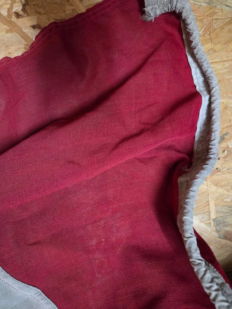 Oude scheeps vlag marine, rood wit?, Diversen, Vlaggen en Wimpels, Ophalen of Verzenden, Gebruikt