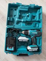 Makita Schroef Boormachine Incl. 2 Accu en Lader, Ophalen of Verzenden, Zo goed als nieuw, Boormachine