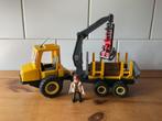 PLAYMOBIL HOUTTRANSPORT MET KRAAN  🚜 🚜  SUPER MOOI !!, Ophalen of Verzenden, Zo goed als nieuw