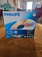 Philips CD-R Schijven 700MB/80min 52x - 10 stuks Nieuw, Ophalen, Nieuw, Cd, Philips