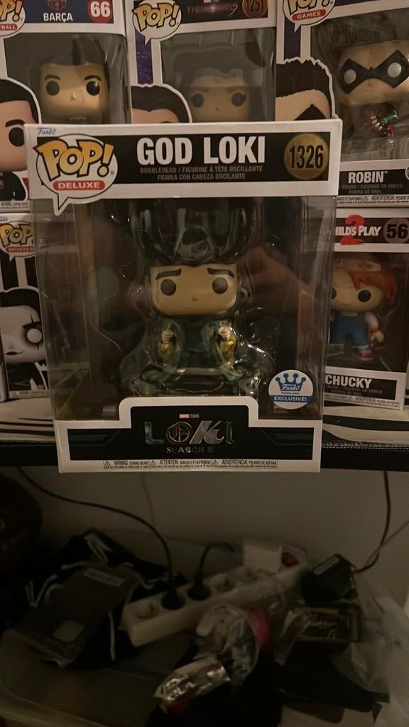 Grote funko pop god loki, Ophalen of Verzenden, Zo goed als nieuw