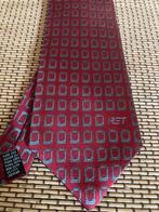 RET stropdas - Rood met patroon, nieuw in plastic., Verzamelen, Ophalen of Verzenden, Nieuw