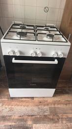 Bosch fornuis met 4 gaspitten en oven, Ophalen, Gebruikt, 60 cm of meer, 4 kookzones