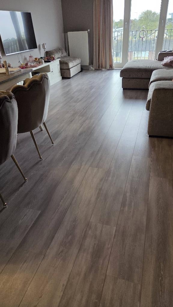 Laminaat te koop incl ondervloer, Doe-het-zelf en Verbouw, Vloerdelen en Plavuizen, Ophalen, Gebruikt, 50 tot 150 cm, 10 m² of meer