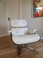Vitra Eames Lounge Chair met Ottoman, Ophalen, Zo goed als nieuw, 75 tot 100 cm, Design klassier