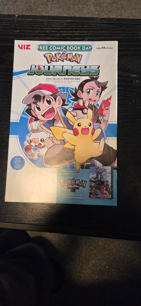 Pokémon Journeys stripboek, Boeken, Stripboeken, Eén stripboek, Ophalen of Verzenden, Zo goed als nieuw