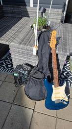 Startset elektrische gitaar met versterker en effectpedaal, Ophalen of Verzenden