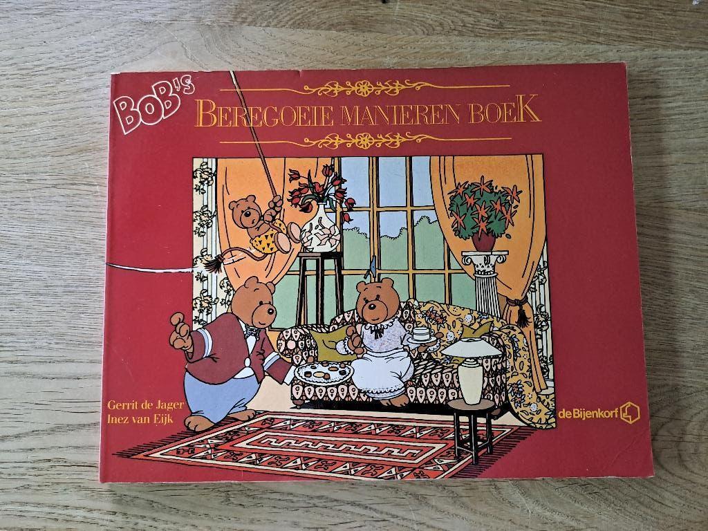 BOB'S BEREGOEIE MANIERENBOEK. GERRIT DE JAGER., Gelezen, Gerrit de Jager, Eén stripboek, Ophalen of Verzenden
